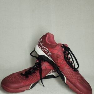Reebok CrossFit Womens 8.5 Red Training Shoes Nano Fitness Gym EU 39 M47678
